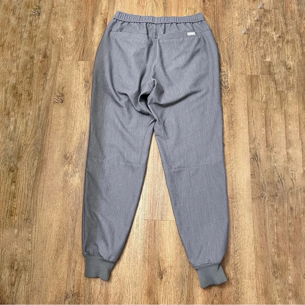 Figs Tansen Jogger Scrub Pants Men's Gray Green‎ Drawstring Size Small